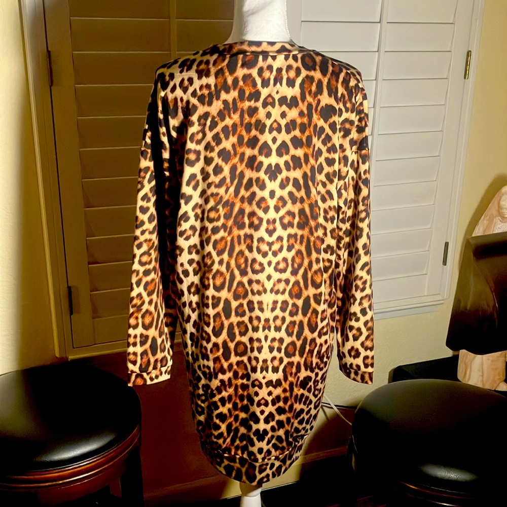 Coco & Shay Chita Print Long Sleeve Tunic Dress W… - image 3